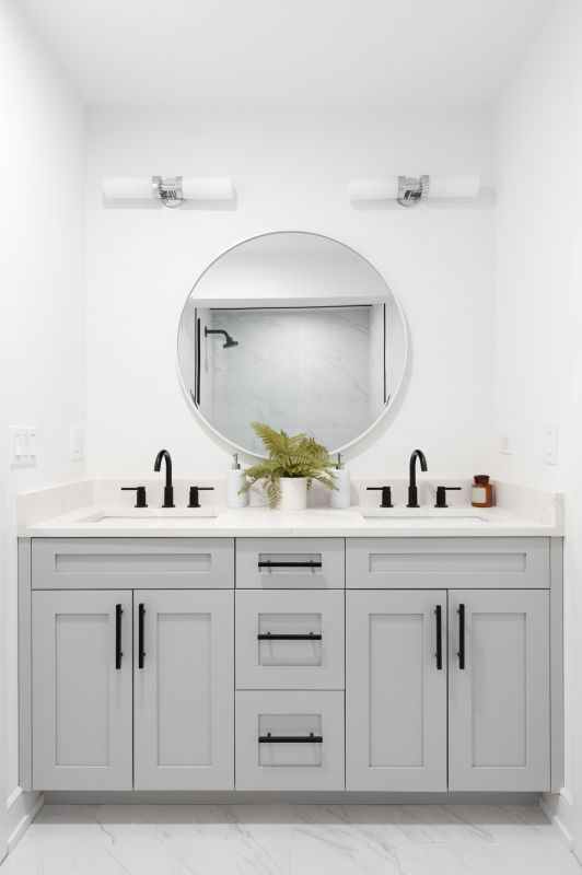 Modern Vanity with Ample Storage
